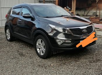 11 499 р. Правая передняя фара SAT (диодная полоса)  KIA Sportage  3 SL (2014-2016) рестайлинг  с доставкой в г. Санкт‑Петербург. Увеличить фотографию 2