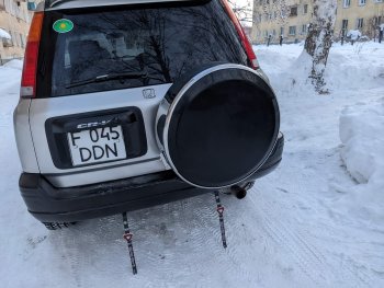 6 499 р. Бокс запасного колеса Ралекс-Тюнинг Isuzu Trooper (1981-1991) (215/65R16, Тарелочка неокрашенная)  с доставкой в г. Санкт‑Петербург. Увеличить фотографию 16