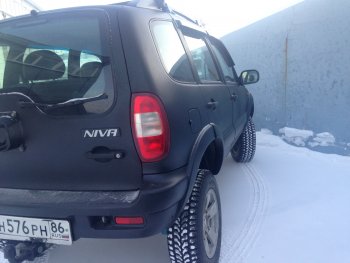 1 799 р. Арки крыльев Кураж 2 Chevrolet Niva 2123 дорестайлинг (2002-2008) (Неокрашенные)  с доставкой в г. Санкт‑Петербург. Увеличить фотографию 6