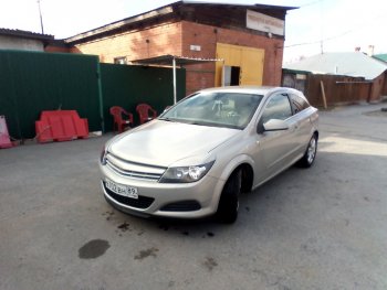 829 р. Реснички Global Tuning  Opel Astra ( H,  H GTC) (2004-2015) седан дорестайлинг, универсал, хэтчбек 3 дв. дорестайлинг, хэтчбек 5дв дорестайлинг, универсал рестайлинг, хэтчбек 3 дв. рестайлинг, хэтчбек 5дв рестайлинг (Неокрашенные)  с доставкой в г. Санкт‑Петербург. Увеличить фотографию 21