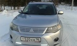 2 849 р. Накладка переднего бампера Sport Mitsubishi Outlander XL (CW)  дорестайлинг (2005-2009) (Неокрашенная)  с доставкой в г. Санкт‑Петербург. Увеличить фотографию 8