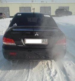 3 999 р. Средний спойлер 2.0 стандарт  Mitsubishi Lancer  9 (2003-2009) 1-ый рестайлинг седан, 2-ой рестайлинг седан (Без места под стоп-сигнал, Неокрашенный)  с доставкой в г. Санкт‑Петербург. Увеличить фотографию 4