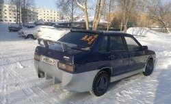 2 499 р. Высокий универсальный спойлер Кураж Hyundai Accent X3 седан рестайлинг (1997-2000) (Без места под стоп сигнал, Неокрашенный)  с доставкой в г. Санкт‑Петербург. Увеличить фотографию 3