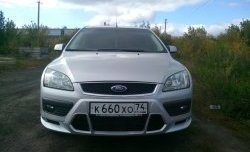 2 899 р. Накладка переднего бампера Sport Style Ford Focus 2  седан дорестайлинг (2004-2008) (Неокрашенная)  с доставкой в г. Санкт‑Петербург. Увеличить фотографию 4