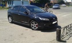 2 679 р. Пороги накладки Снайпер  Ford Focus  2 (2004-2011)  седан дорестайлинг, универсал дорестайлинг, хэтчбэк 3 дв. дорестайлинг, хэтчбэк 5 дв. дорестайлинг, седан рестайлинг, универсал рестайлинг, хэтчбэк 3 дв. рестайлинг, хэтчбэк 5 дв. рестайлинг (Неокрашенные)  с доставкой в г. Санкт‑Петербург. Увеличить фотографию 2