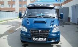 3 519 р. Пластиковый капот Super-Sport ГАЗ ГАЗель 3302 1-ый рестайлинг бортовой  (2003-2010) (Неокрашенный)  с доставкой в г. Санкт‑Петербург. Увеличить фотографию 2