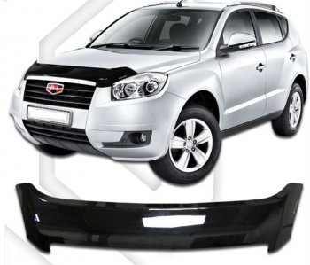 Дефлектор капота CA-Plastic Geely (Джили) Emgrand X7 (Эмгранд) (2011-2015) дорестайлинг