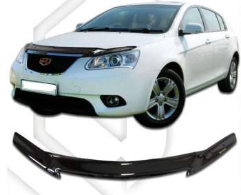 Дефлектор капота CA-Plastic Geely (Джили) Emgrand EC7 (Эмгранд) (2009-2016) хэтчбек