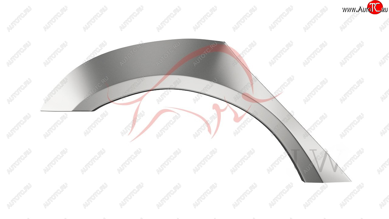 2 199 р. Правая задняя ремонтная арка (внешняя) Wisentbull  Geely Emgrand EC7 (2009-2016) седан дорестайлинг  с доставкой в г. Санкт‑Петербург