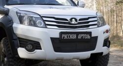 2 279 р. Защитная сетка решетки переднего бампера РА Great Wall Hover H3  дорестайлинг (2010-2014)  с доставкой в г. Санкт‑Петербург. Увеличить фотографию 3