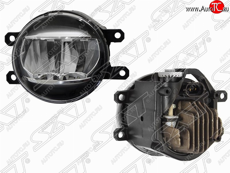 1 429 р. Левая противотуманная фара SAT (LED) Lexus CT200h A10 дорестайлинг (2011-2013)  с доставкой в г. Санкт‑Петербург