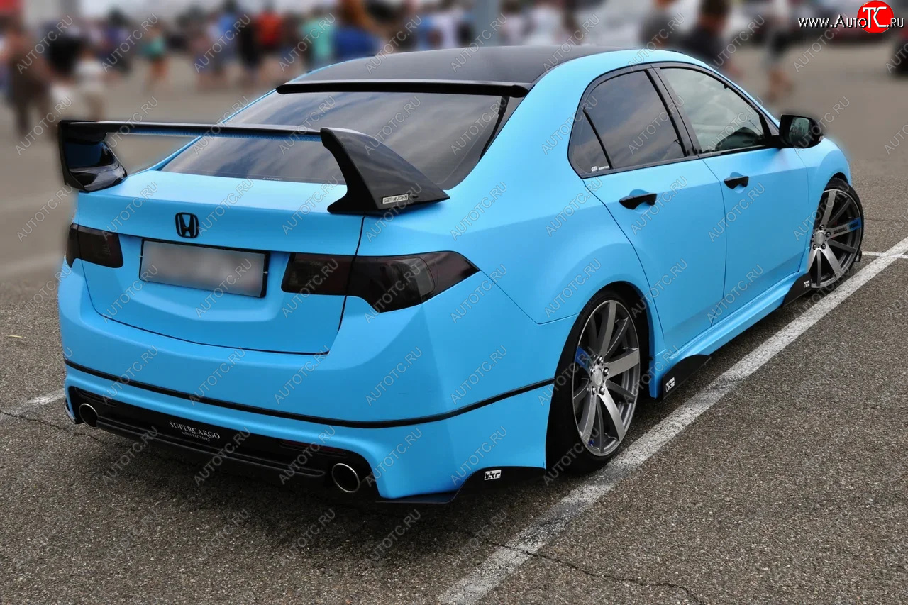 6 549 р. Спойлер Mugen  Honda Civic  FD (2005-2011) седан дорестайлинг, седан рестайлинг (Неокрашенные)  с доставкой в г. Санкт‑Петербург