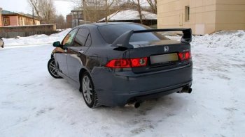 6 799 р. Спойлер Mugen  Honda Accord  CL (2002-2008) седан дорестайлинг, седан рестайлинг (Неокрашенные)  с доставкой в г. Санкт‑Петербург. Увеличить фотографию 2