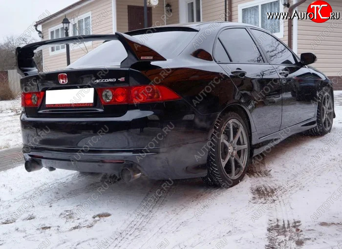 6 799 р. Спойлер Mugen  Honda Accord  CL (2002-2008) седан дорестайлинг, седан рестайлинг (Неокрашенные)  с доставкой в г. Санкт‑Петербург