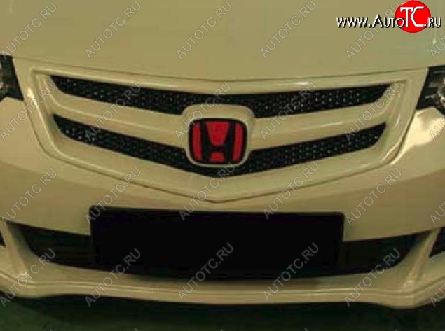 5 399 р. Решётка радиатора Sport Style Honda Accord CU седан дорестайлинг (2008-2011) (Неокрашенная)  с доставкой в г. Санкт‑Петербург