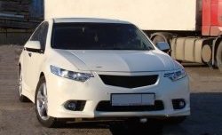 1 299 р. Реснички Sport на фары рестайлинг Honda Accord 8 CU седан дорестайлинг (2008-2011) (Неокрашенные)  с доставкой в г. Санкт‑Петербург. Увеличить фотографию 3