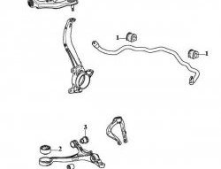 839 р. Полиуретановый сайлентблок нижнего рычага передней подвески Точка Опоры  Honda Accord  8 седан CU - Saber  1  с доставкой в г. Санкт‑Петербург. Увеличить фотографию 2