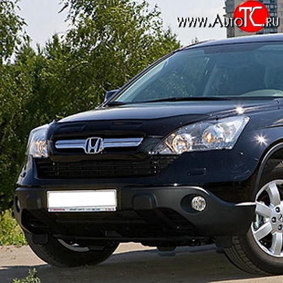 2 699 р. Дефлектор капота NovLine Honda CR-V RE1,RE2,RE3,RE4,RE5,RE7 дорестайлинг (2007-2010)  с доставкой в г. Санкт‑Петербург