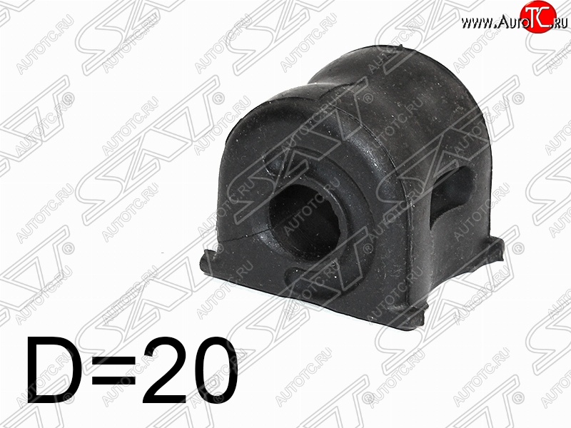 199 р. Левая резиновая втулка переднего стабилизатора SAT (D=20)  Honda CR-V  RE1,RE2,RE3,RE4,RE5,RE7 (2007-2012) дорестайлинг, рестайлинг  с доставкой в г. Санкт‑Петербург