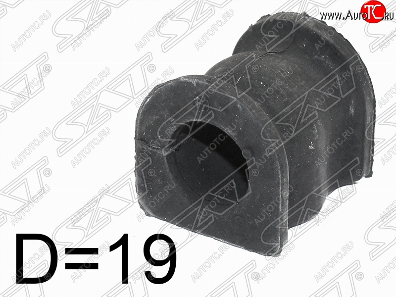 81 р. Резиновая втулка заднего стабилизатора SAT (D=19) Honda CR-V RM1,RM3,RM4 рестайлинг (2014-2018)  с доставкой в г. Санкт‑Петербург