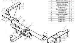 7 649 р. Фаркоп Лидер Плюс Honda CR-V RE1,RE2,RE3,RE4,RE5,RE7 дорестайлинг (2007-2010) (Без электропакета)  с доставкой в г. Санкт‑Петербург. Увеличить фотографию 2