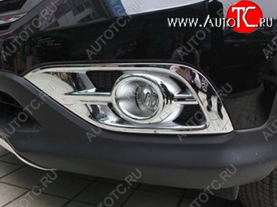 4 749 р. Подиумы противотуманных фар СТ Honda CR-V RM1,RM3,RM4 дорестайлинг (2012-2015)  с доставкой в г. Санкт‑Петербург