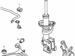 359 р. Полиуретановая втулка стабилизатора задней подвески Точка Опоры Honda CR-V RD1,RD2,RD3  дорестайлинг (1995-1998)  с доставкой в г. Санкт‑Петербург. Увеличить фотографию 2
