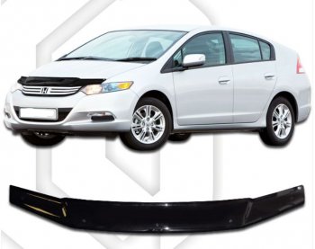 Дефлектор капота CA-Plastic Honda Insight 2 ZE2 дорестайлинг (2009-2011)