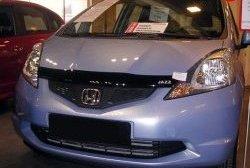 3 199 р. Дефлектор капота NovLine Honda Jazz (2008-2015)  с доставкой в г. Санкт‑Петербург. Увеличить фотографию 1