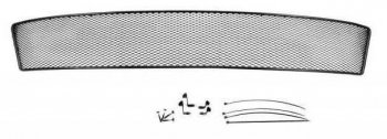2 079 р. Сетка на бампер внешняя Arbori Hyundai Creta GS дорестайлинг (2015-2019) (Черная 10 мм)  с доставкой в г. Санкт‑Петербург. Увеличить фотографию 1