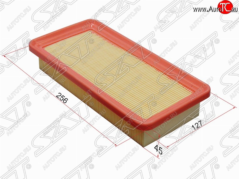 279 р. Фильтр воздушный двигателя SAT (1.3, 1.4)  Hyundai Getz  TB (2002-2005) хэтчбэк 5 дв. дорестайлинг  с доставкой в г. Санкт‑Петербург