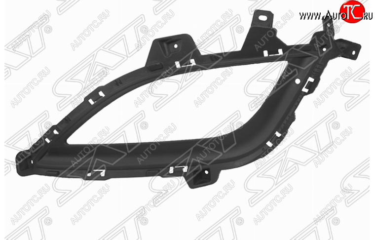 1 179 р. Левая оправа противотуманной фары SAT Hyundai I30 2 GD дорестайлинг универсал (2011-2015)  с доставкой в г. Санкт‑Петербург