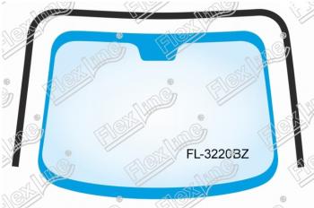 2 299 р. Молдинг лобового стекла FlexLine  Hyundai IX35  LM - Tucson  LM  с доставкой в г. Санкт‑Петербург. Увеличить фотографию 1