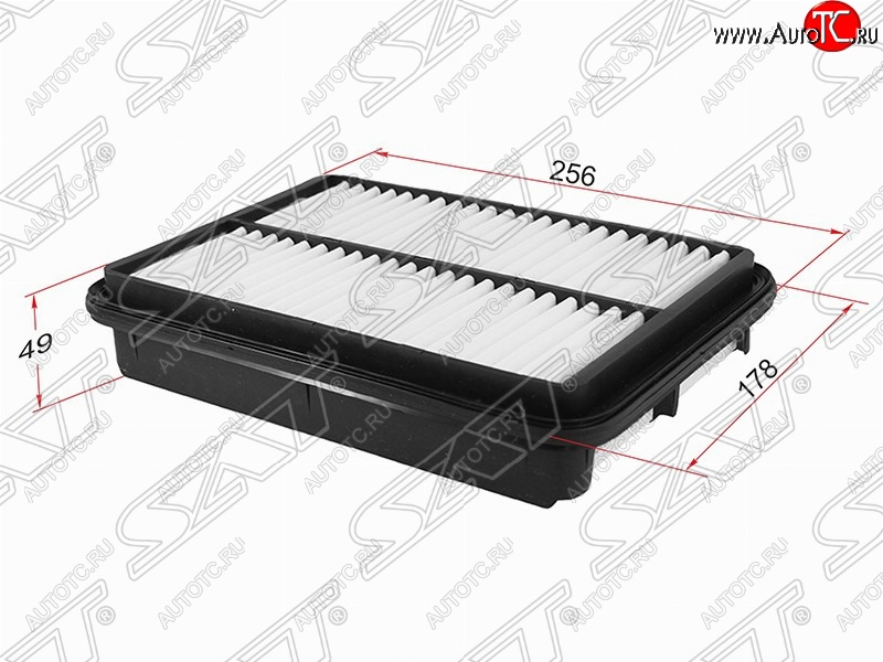 299 р. Фильтр воздушный двигателя SAT  Hyundai Santa Fe  SM (2000-2012)  с доставкой в г. Санкт‑Петербург