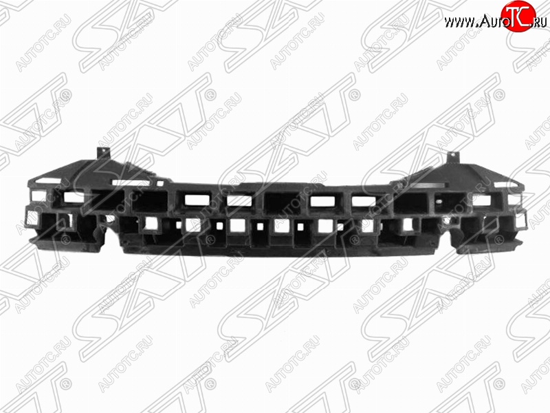 1 489 р. Усилитель переднего бампера SAT (пластик)  Hyundai Solaris ( 1 седан,  1 хэтчбек) (2010-2014)  с доставкой в г. Санкт‑Петербург