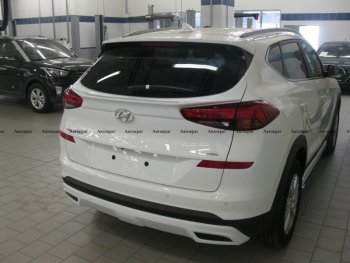 6 799 р. Юбка заднего бампера АВТОКРАТ  Hyundai Tucson  TL (2018-2021) рестайлинг (Неокрашенная)  с доставкой в г. Санкт‑Петербург. Увеличить фотографию 3