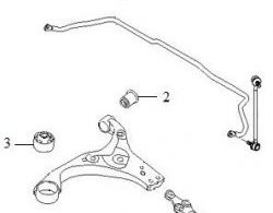 399 р. Полиуретановая втулка стабилизатора передней подвески Точка Опоры (22,8 мм)  Hyundai Avante, Elantra (HD), I30 (FD), KIA Ceed (1 ED), Cerato (2 TD), Spectra  с доставкой в г. Санкт‑Петербург. Увеличить фотографию 2