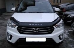 999 р. Дефлектор капота Russtal Hyundai Creta GS дорестайлинг (2015-2019)  с доставкой в г. Санкт‑Петербург. Увеличить фотографию 1