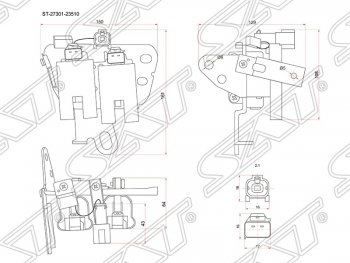 1 749 р. Катушка зажигания SAT  Hyundai Elantra  HD - I30  FD  с доставкой в г. Санкт‑Петербург. Увеличить фотографию 1