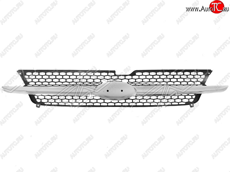 1 859 р. Решётка радиатора SAT (в сборе с хром. молдингом) Hyundai Getz TB хэтчбэк 5 дв. дорестайлинг (2002-2005) (Неокрашенная)  с доставкой в г. Санкт‑Петербург