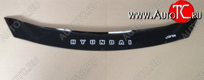 999 р. Дефлектор капота Russtal (короткий)  Hyundai I40  1 VF (2011-2019) дорестайлинг седан, дорестайлинг универсал, рестайлинг седан, рестайлинг универсал  с доставкой в г. Санкт‑Петербург