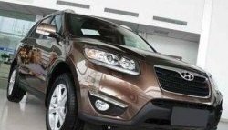 13 299 р. Дневные ходовые огни СТ  Hyundai Santa Fe  CM (2006-2012) дорестайлинг, рестайлинг  с доставкой в г. Санкт‑Петербург. Увеличить фотографию 1