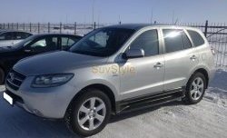 17 799 р. Пороги OEM Style Hyundai Santa Fe CM рестайлинг (2009-2012)  с доставкой в г. Санкт‑Петербург. Увеличить фотографию 2