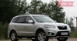 Защита переднего бампера одинарная Souz-96 (d60) Hyundai Santa Fe 2 CM рестайлинг (2009-2012)