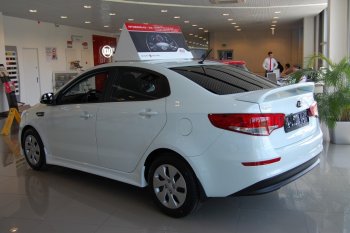 11 699 р. Пороги накладки LitCompany Hyundai Solaris RBr седан дорестайлинг (2010-2014) (Неокрашенные)  с доставкой в г. Санкт‑Петербург. Увеличить фотографию 4