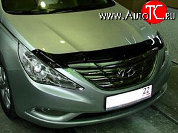 539 р. Дефлектор капота NovLine  Hyundai Sonata  YF (2009-2014)  с доставкой в г. Санкт‑Петербург