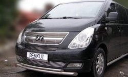 Декоративная вставка воздухозаборника Berkut Hyundai Starex/Grand Starex/H1 TQ рестайлинг (2014-2018)