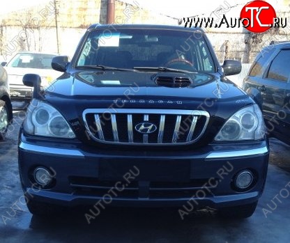 999 р. Дефлектор капота Russtal Hyundai Terracan HP дорестайлинг (2001-2004)  с доставкой в г. Санкт‑Петербург