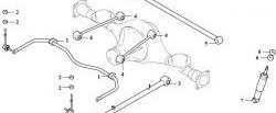 389 р. Полиуретановая втулка стабилизатора задней подвески Точка Опоры  Hyundai Terracan  1 HP (2001-2007) дорестайлинг, рестайлинг  с доставкой в г. Санкт‑Петербург. Увеличить фотографию 2