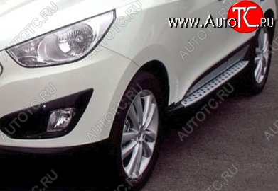 19 449 р. Пороги BMW Style  Hyundai Tucson  LM (2010-2017)  с доставкой в г. Санкт‑Петербург